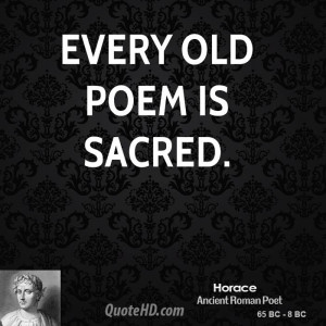 Horace Quotes