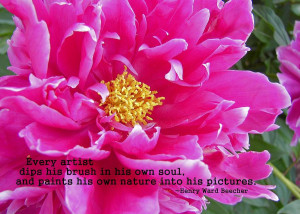 Grams Flower Quote Photograph