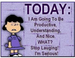 Today I am going to be nice...