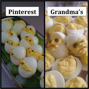 ... : Funny Pictures // Tags: Pinterest vs Grandmas eggs // May, 2013