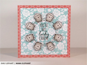 Elephant Quotes Friendship Of the mama elephant stamp
