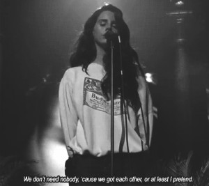lana del rey, lyrics, quotes