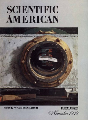 Walter Tandy Murch, cover design for Scientific American, 1949. Source