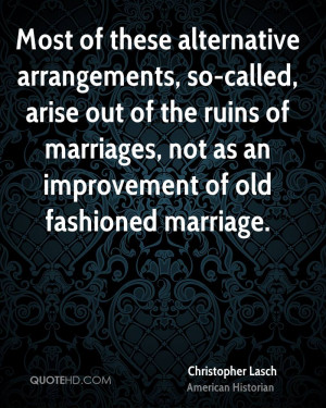 Christopher Lasch Marriage Quotes