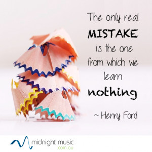Henry Ford Quote Mistakes