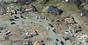 Tornadoes touch down across Southeast