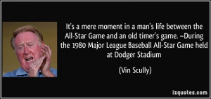 ... League Baseball All-Star Game held at Dodger Stadium - Vin Scully