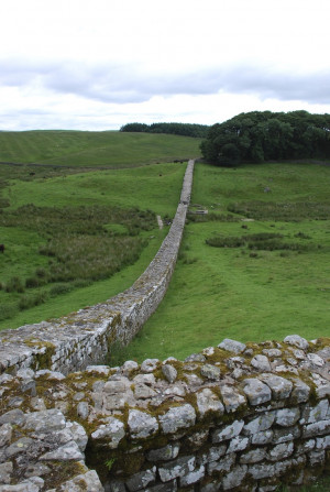 Hadrian's Wall was built by the Roman Emperor Hadrian to keep the ...