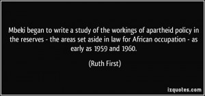 More Ruth First Quotes