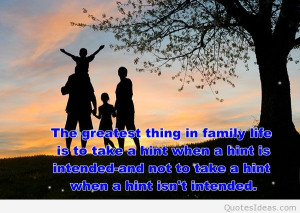 simple photo family quote