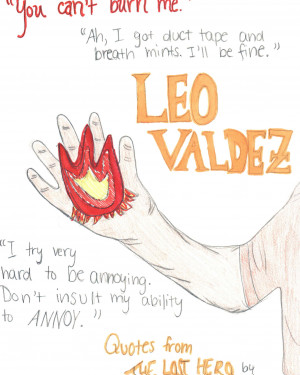 Quotes From Heroes of Olympus Olympus Leo Valdez Quotes