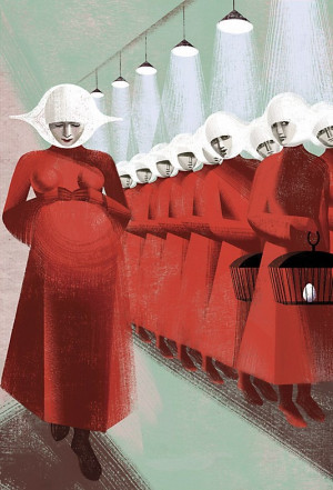 ... thought I'd seen it before. The handmaid's tale by margaret atwood
