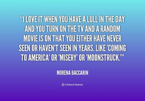 love it when you have a lull in the day and you turn on the TV ...