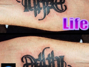 25 Amazing Life Death Tattoo Designs