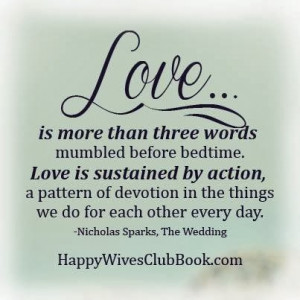 An unconditional love. A love of giving. A love of letting go ...