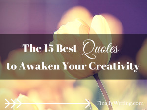 ... you can feel uninspired or out of sync with your creativity spark