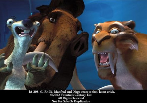 ... february 2002 titles ice age characters sid diego manny ice age 2002