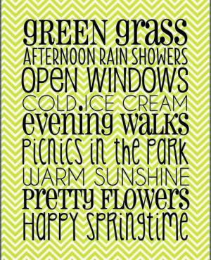 GREEN GRASS AFTERNOON RAIN SHOWERS ~ OPEN WINDOWS ~ COLD ICE CREAM ...