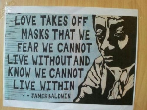 James Baldwin tells it like it truly is.