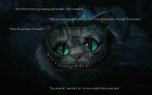 ... cat quotes alice in wonderland cheshire alice in wonderland cat quotes