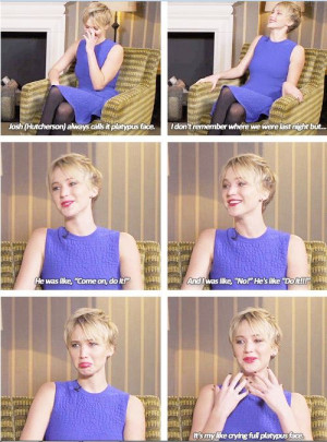 , Lawrence Funny, Joshifer Evidence, Platypus Lawrence, Hunger Games ...