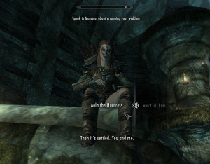 On my way out of the cave, I encountered another Companion NPC, the ...