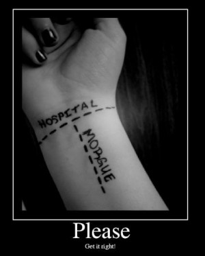 real way for emos to cut themselves