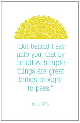 small and simple things {marie's blog}