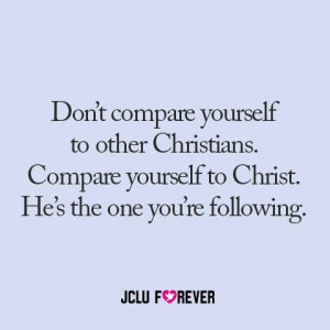 Don't Compare...