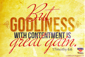 Bible Verse 1 Timothy 6:6 Scripture Christian HD Wallpaper