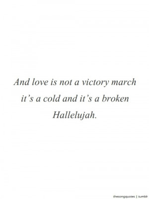 thesongquotes:Jeff Buckley, Hallelujah.LISTEN TO AUDIO.This song is ...