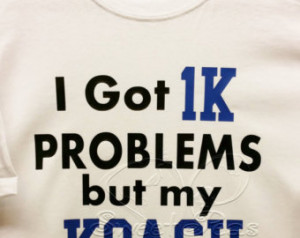 Duke Basketball Coach K 1k Problems T-shirt ...