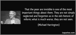More Michael Harrington Quotes