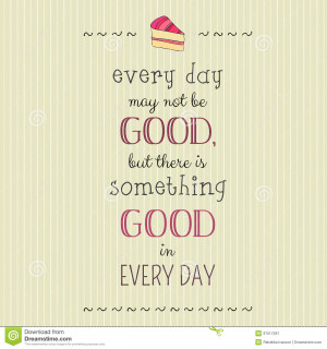 Vintage Typographic Background with Motivational Quotes in Retro ...