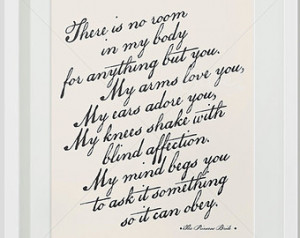 Love You, Adore You || typography print, the princess bride quote, the ...