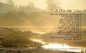 Life And Death Picture Hd Inspirational Sayings About Life Hd Quotes ...