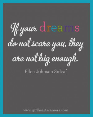Dream big. Inspirational #quotes.