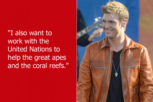 Nick Carter of Backstreet Boys fame once thought himself worthy enough ...