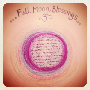 Beauty-Full Moon Blessings…