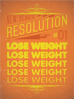 New Year's Resolution to Lose Weight