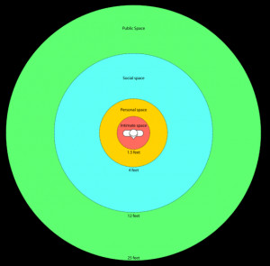 The image above illustrates Edward T. Hall's personal reaction bubbles ...