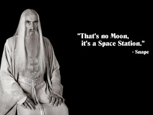 Harry Potter Saruman Star Wars The Lord of the Rings black background ...