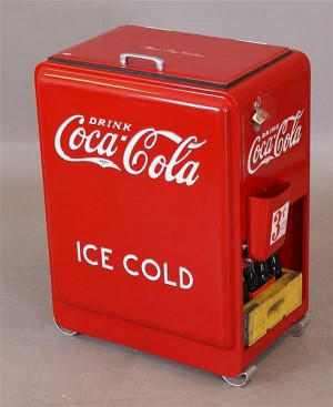 refrigerador retro coca cola