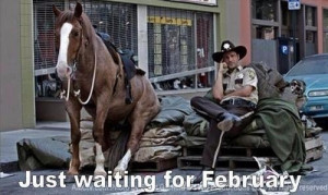 Waiting for February #TheWalkingDead