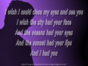 Your Face - Taylor Swift Song Lyric Quote in Text Image