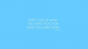 Don’t give up….