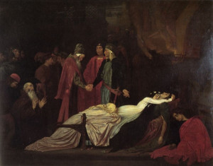 The Reconciliation of the Montagues and Capulets over the Dead Bodies ...