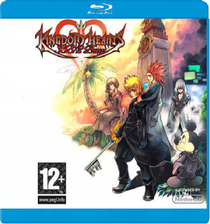 Kingdom Hearts 358/2 Days Blue Ray cover