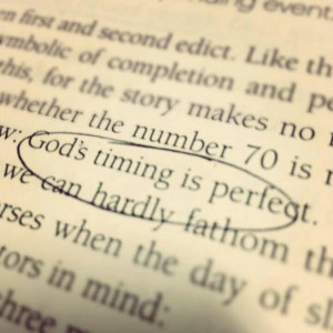 God's timing is perfect