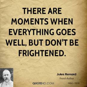 Frightened Quotes